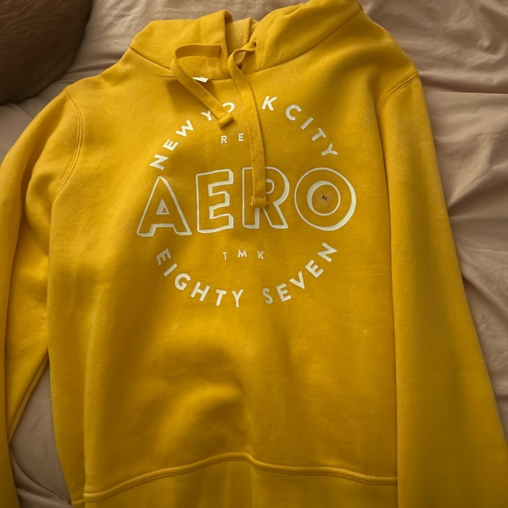 Yellow Aeropostale Hoodie